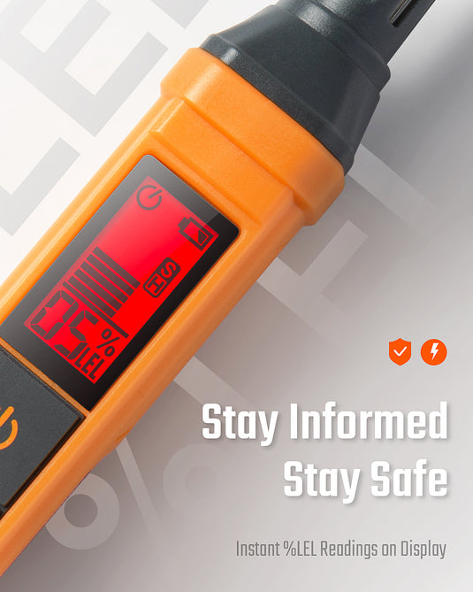 TopTes PT205 Gas Leak Detector with %LEL Display