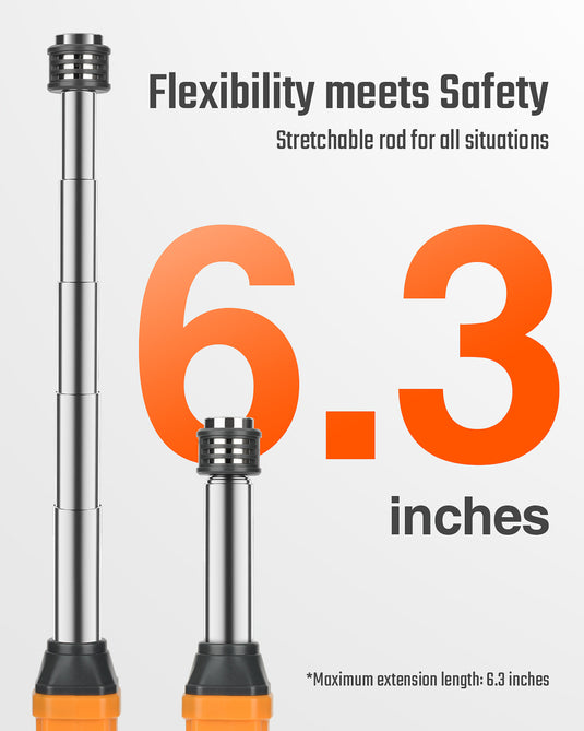Détecteur de fuite de gaz TopTes PT299 avec tige extensible