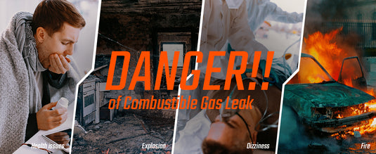 Danger of Combustible Gas Leak