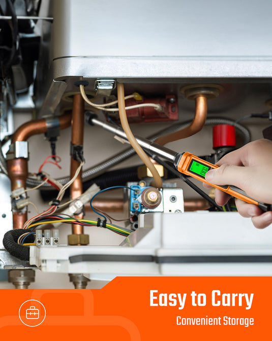 Détecteur de fuite de gaz TopTes PT299 avec tige extensible