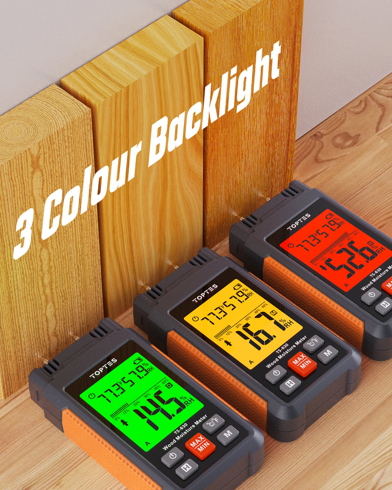 Chargez l'image dans la visionneuse de la galerie, Humidimètre TopTes TS-630 pour bois/mur