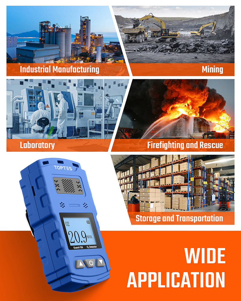 Laden Sie das Bild in Galerie -Viewer, Guard-756 Verbesserter O2-Monitor