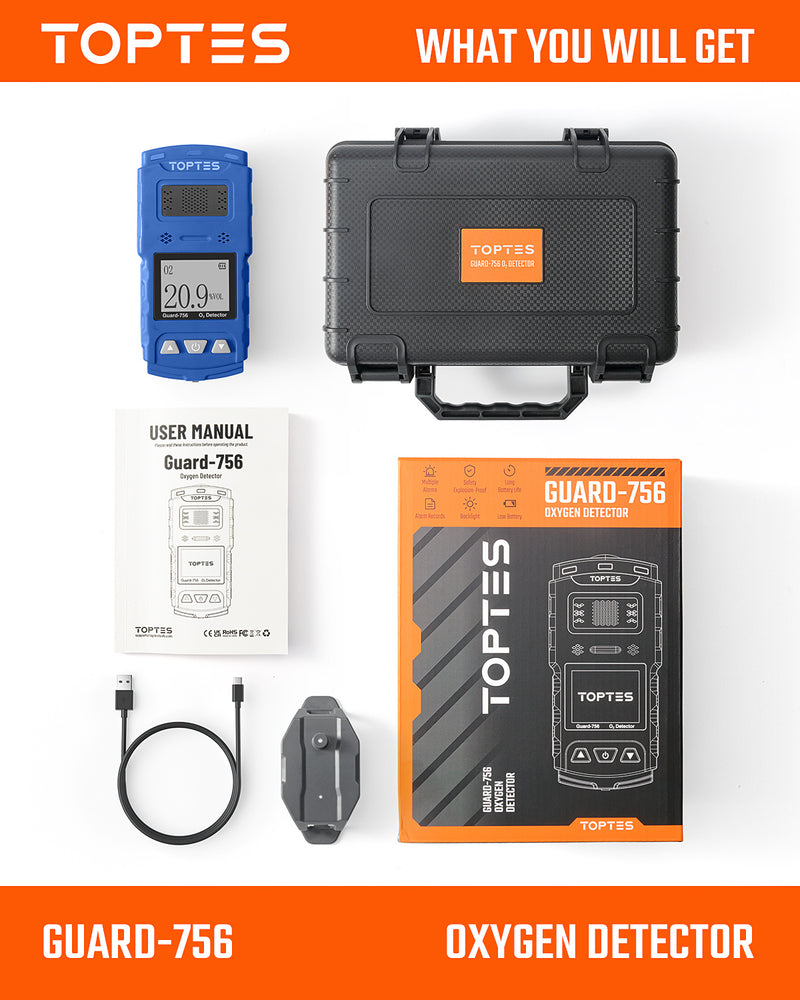 Laden Sie das Bild in Galerie -Viewer, Guard-756 Verbesserter O2-Monitor