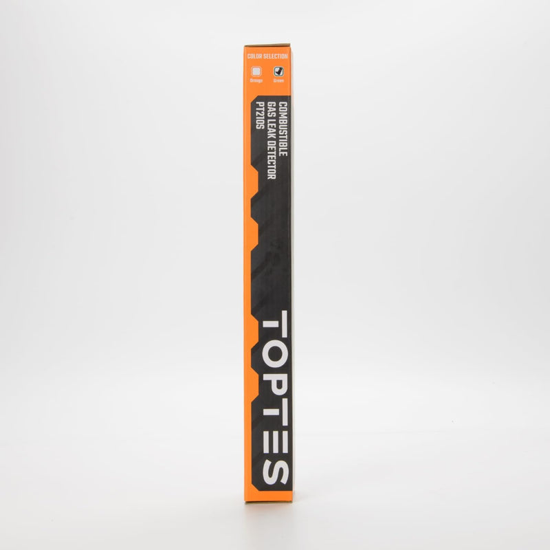 Load image into Gallery viewer, TopTes PT210S Gas Leak Detector, Natural Gas Detector with 4-inch Probe, Propane Leak Detector Locating Combustible Gases Like Natural Gas, Methane for Home, Measures%LEL (Incl. Batteries) - Orange