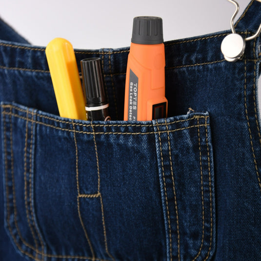 TopTes PT210 Gas Leak Detector, Natural Gas Detector with Audible & Visual Alarm, Locating The Source of Propane, Methane, and Combustible Leaks for Home and RV (Includes Battery x2) - Orange