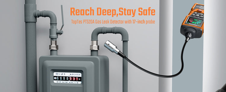 TopTes Long-neck gas leak detectors