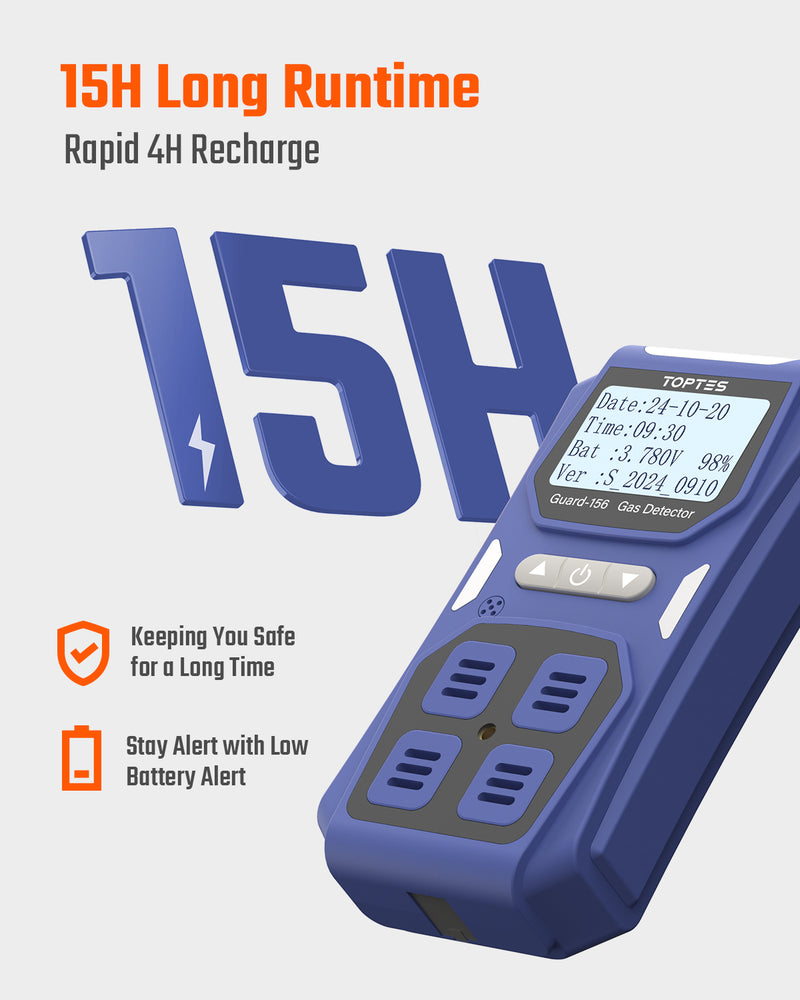 Load image into Gallery viewer, Guard-156 4 Gas Monitor Multi Gas Detector
