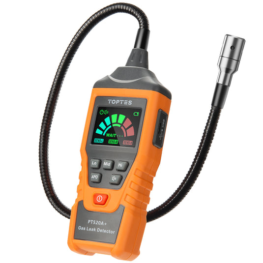 TopTes PT520A+ Gas Leak Detector with Rechargeable Battery