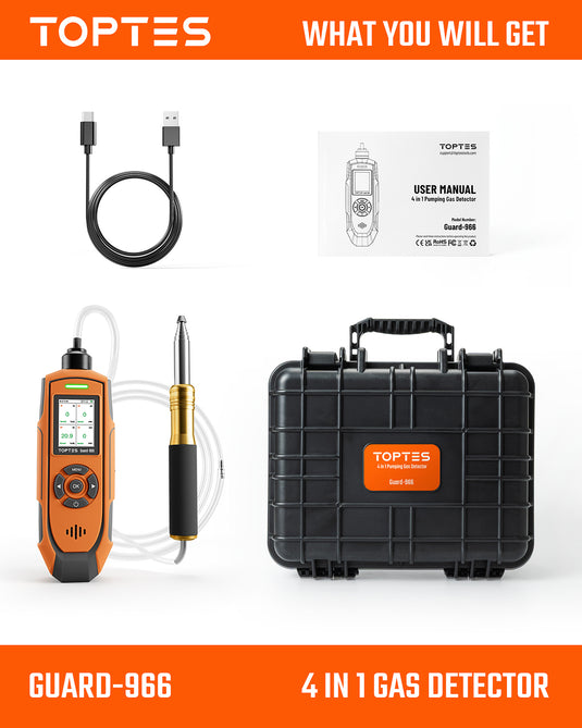 Guard-966 4 Gas Monitor Multi Gas Detector