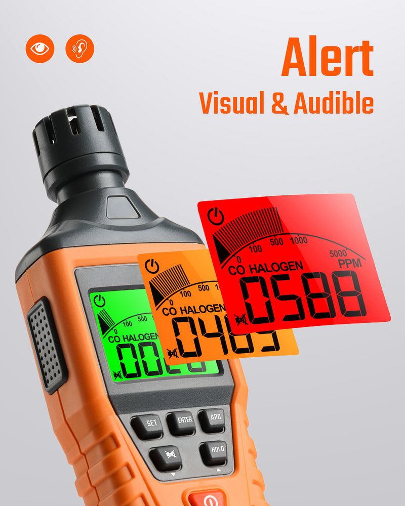 Load image into Gallery viewer, TopTes CT-300 Portable Carbon Monoxide Detector
