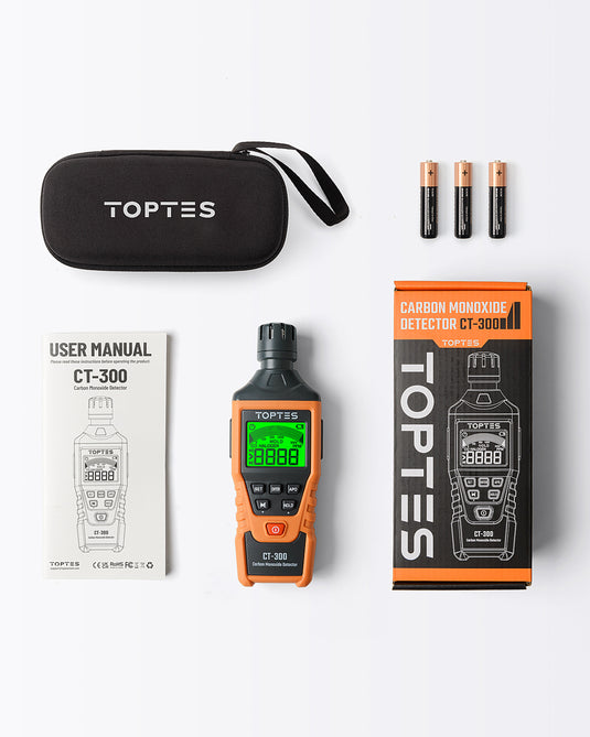 TopTes CT-300 Portable Carbon Monoxide Detector