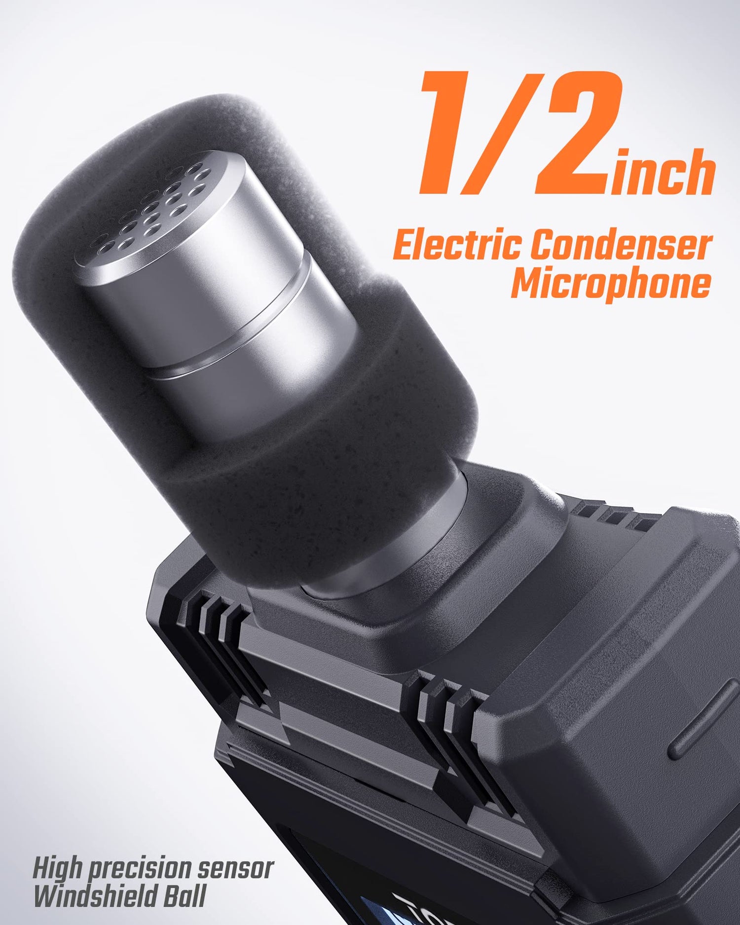 Gegevensregistratie functie decibel geluidsniveaumeter met achtergrondverlichting weergave hoge nauwkeurigheid meting 30 dB ~ 130 dB instrument Compact Professional (met CD-software Gegevensregistratie functie decibel geluidsniveaumeter met achtergrondverlichting weergave hoge nauwkeurigheid meting 30 dB ~ 130 dB instrument Compact Professional (met CD-software